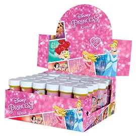 Princess Soap Bubbles 36 PCS